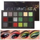 18 Color Eyeshadow Palette  Matte Shimmer Metallic Glitter Eye Shadow Palette   