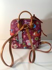 Dooney And Bourke Christmas Backpack Disney Parks 2023 Mickey Minnie Simba Nwt