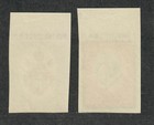 Panama Sc c331-c332 M lh  Imperf Set Lh At Top  Cv   20
