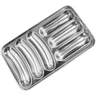  Food Supplement Mold Homemade Hot Dog Diy Dogs Bread Loaf Pan Stainless Steel