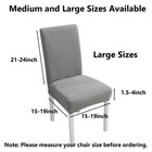 Dining Chairs Covers Set  Dining Room Chair Covers Stretch Seat Covers Parson   