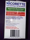 Nicorette Stop Smoking Aid 2mg Spearmint Nicotine Gum 160 Count Exp09 2027 New 