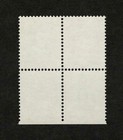 1971 Wx245 Angel candle tree trumpeter Block Of 4 Us Christmas Seals stamps Mnh