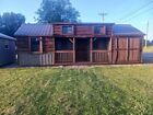 8x30 Quality Wood Cabin tiny Home With Double Loft Black Friday Sale