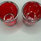 Southern Comfort Red Votive Candle Holders Set Of 2 - New