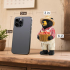 Black Bear Figurine Home Decor Bear Statue for Office  Desk  And Shelf Decoratio