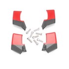 Motorcycle Winglets Wings Spoiler Fixed Faiirng Wing For Streetfighter V4 Red