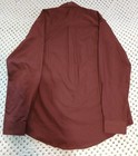 Van Heusen Mens Regular Fit Dress Shirt Medium 15-15 5  Maroon 