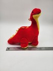 Rare Vintage B j  Toy Company Plush Dinosaur Toy Stuffed Carnival Prize