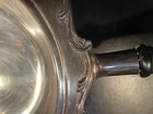 Vintage Silver Plate Serving Dish 11  Ornate Edge Dinner Party Victoria Era