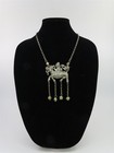 Antique Chinese Southwest Asian Qilin Amulet Necklace 3  X 4 5 