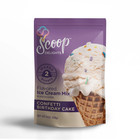 6 Pack - Scoop Delights Ice Cream Powder Birthday Cake Flavor Mix 8 Oz Pouch