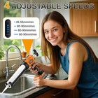 20v Battery Powered Caulk Gun With Two 2 0ah Battery For Sealing   Filling