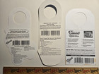 3 Vernors Ginger Ale Bottle Hang Tags 2001 02  05 Gnome Holiday Ham Recipe Santa