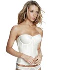 Dominique Juliette Satin Tricot Torsolette  Style 8950  Corset Bridal Bra Buster