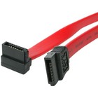 Startech 12in Sata To Right Angle Sata Serial Ata Cable - Sata - 1 Ft - Sata -