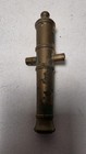 Vintage Antique Miniature Brass Cannon Barrel 5  No Stand