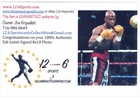 Zab Super Judah Signed Autographed Auto 8x10 Picture Photo Boxing Champion W coa