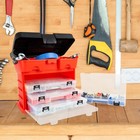 Plastic Tool Box Compartments For Jewelry Making  Beads  Crafts 11 Inch