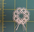 Tatted Wreath - Shuttle Tatting  - Size 30 Thread - Christmas 