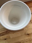 Vintage Hand Made Painted Floral Multicolor Ceramic Planter Flower Pot