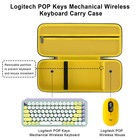 Hard Carrying Case For Logitech Pop Keys Mechanical Wireless Keyboard  Portab   