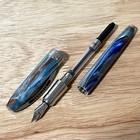 Visconti Van Gogh Self Portrait Fountain Pen F Fine Nib Excellent Used  Italy