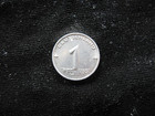 Small Aluminum Old World Coin East Germany Ddr 1 Pfennig 1953 Km5  82 