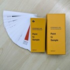 Porsche Paint To Sample  pts  Colour Swatch Deck - Model Year R Cw13 2023