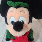 Vintage Disney Parks Plush Mickey Mouse Christmas Caroler Stuffed Animal 14 