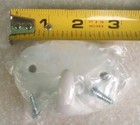 Vintage Ceramic Hooks Lot Of 2  White Porcelain Bathroom Room Hooks Narco Japan