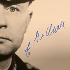 Wwii Wehrmacht German Panzer General Erwin Jollasse Knights Cross Signed Photo