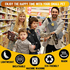 Watfoon Adjustable Lizard Leather Leash Harness And Bearded Dragon Carrier Sling