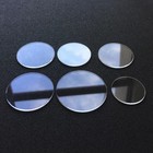 New Round 1mm-4 8mm Thick Flat Watch Sapphire Crystal Replacement Size 26mm-36mm