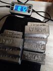 10  Lbs Clean Fluxed Soft Lead 1 Lb Ingots   Lyman Bars  free Priority Shipping 