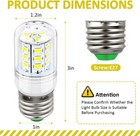 2x Updated Light Bulb Refrigerator Kei D34l Bulb Led Refrigerator 5304511738 Usa