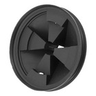 Disposal Splash Guard Garbage Stopper For Insinkerator Black Rubber