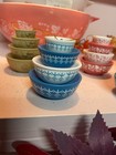 Vintage-inspired Pyrex 3d Christmas Ornaments     Retro Mid-century
