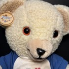 Vtg 1986 Russ Snuggle Bear Plush Lever Brothers Fabric Softener 15    Ear Tag