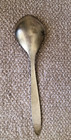 Vintage 875 Silver Soup Spoon  Gold Gilded  Greek Key Meander Ornament 