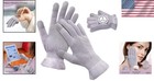 Soft Cotton Silk Overnight Moisturizing Beauty Gloves - Ideal For Eczema Care