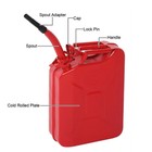 Emergency Backup Metal Tank 5 Gal 20l Army Backup Jerry Can Gasoline Can New