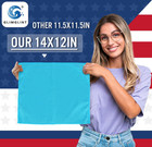 12 Pack Microfiber Cleaning Cloths 14x12 Towels Rags Car Kitchen Home Assorted