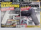 Lot Of 11 Vintage Combat Handguns Magazines 1982-2000  451 Magnum  44 Special