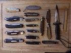 Lot Of 18 Vintage Made Pocket Knives For Repair parts Including Usa Made German