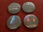 Cirque Du Soleil Michael Jackson Mj One 4 X 1 75  Pin-back Buttons