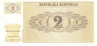 Slovenia 1990 2 Tolarjev  Pick 2a  B202a   Uncirculated Consecutive Pack Of 100 