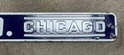 Columbia Scale Co  Chicago 42 x2 5  Vintage Porcelain Sign Extra Long Rare