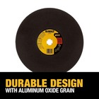 Dewalt 14  Chop Saw Blade  Metal Cut-off Wheel Dw8001