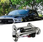 600db Super Loud Dual Electric Air Horns Kit For Vehicles - With Compressor  App